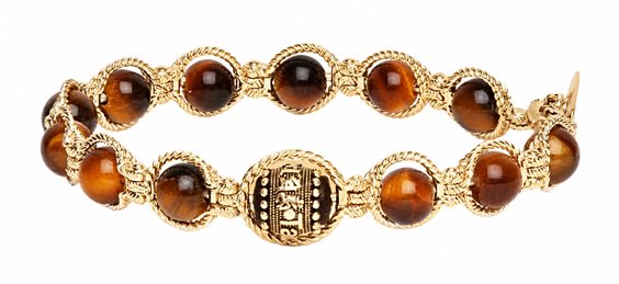 Pulsera Tamashii Celebration in Plata Occhio di tigre BHS925Y-214 - BHS925Y-214